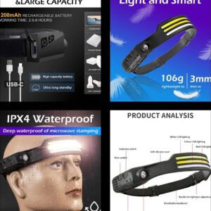 Triple Strip Headlight