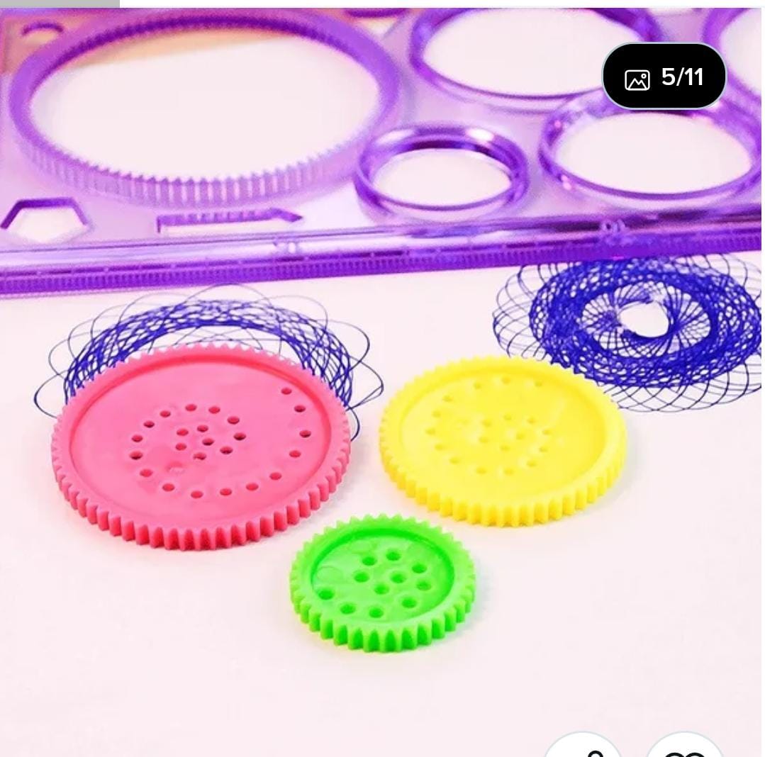Spirograph Geometric Ruler & Drawing Toy