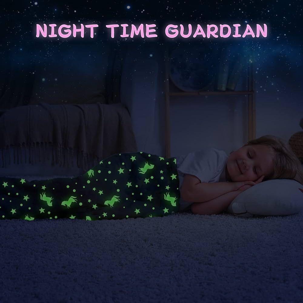 Glow In The Dark Mermaid Blanket