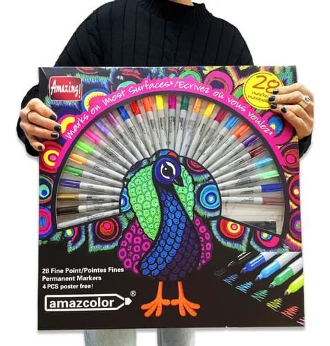 Sharpie Inspired Peacock Pack - Image 2