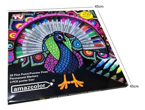 Sharpie Inspired Peacock Pack