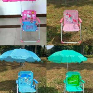 Camping Chair With Umbrella