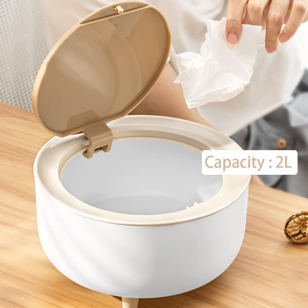Doyingus Mini Trash Can with Lid - Image 4